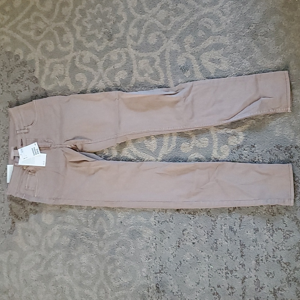 High waist skinny jeans
